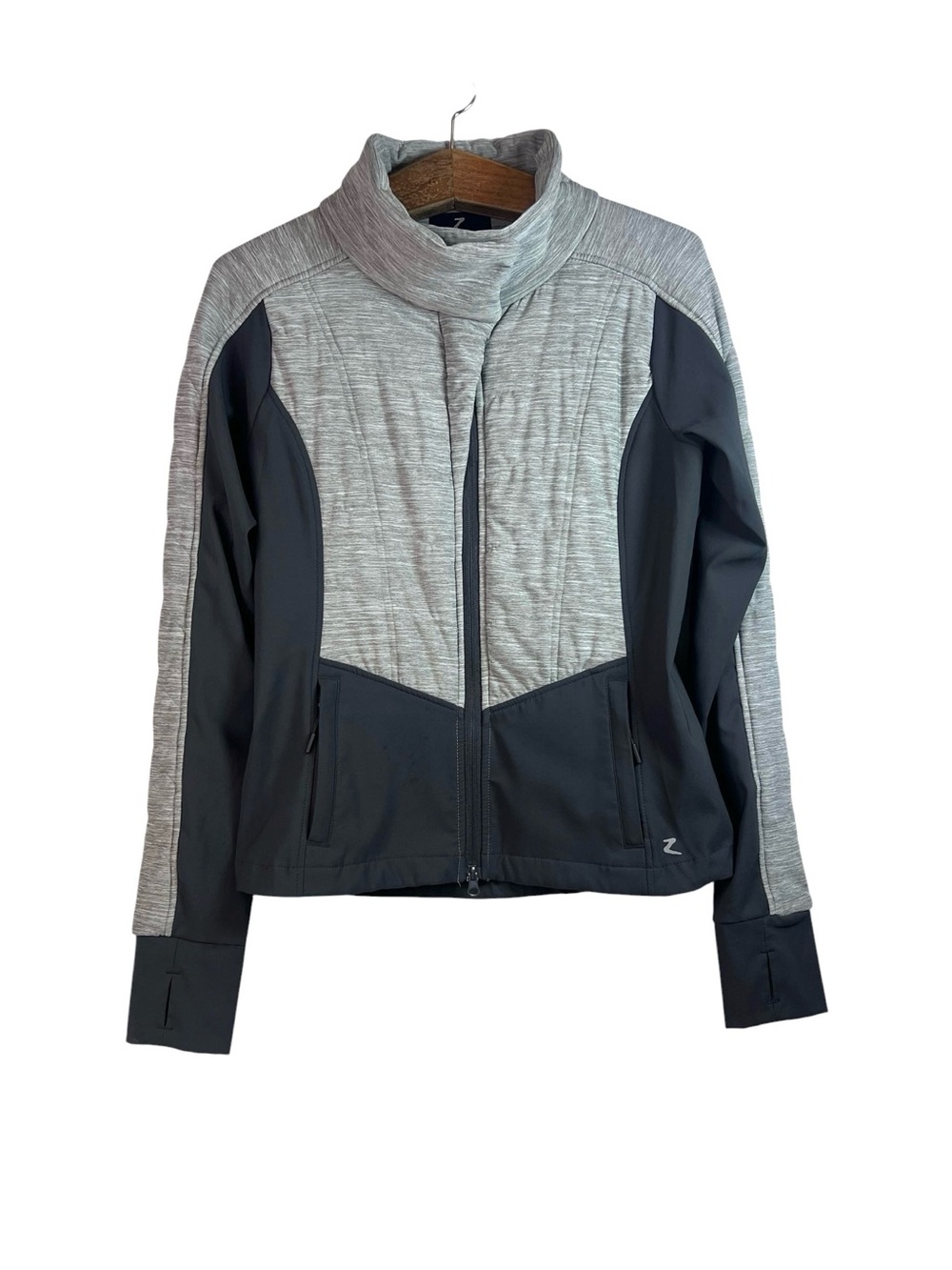Horze Jacket Women’s Full Zip Pockets Logo Equestrian Horse Riding Size S